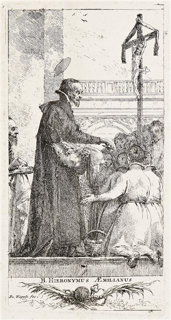 GIOVANNI D. TIEPOLO La Predicazione di S. Giovanni Battista.